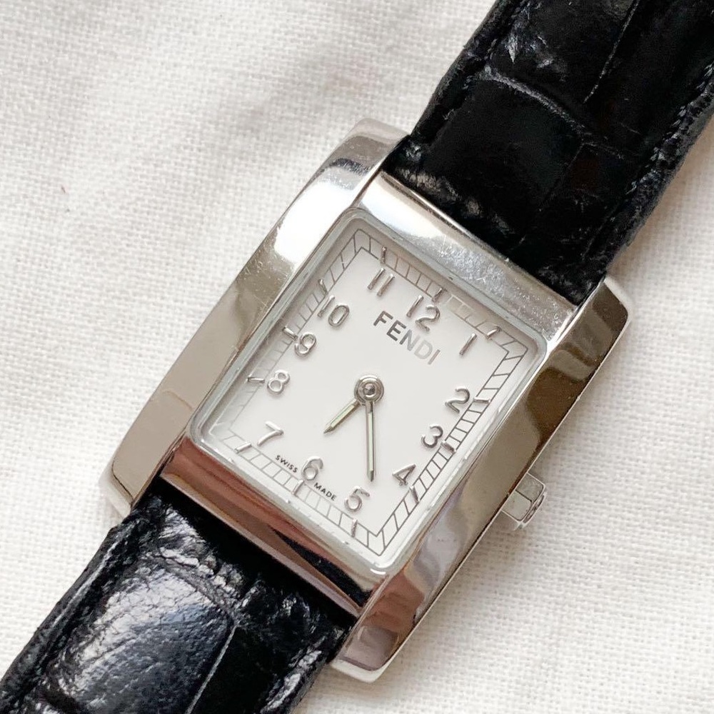 Fendi Square Quartz Watch